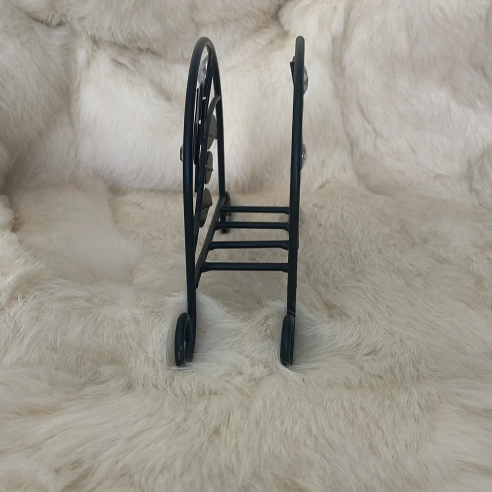 Black Metal Napkin Holder